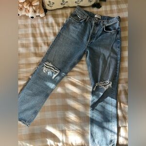 Agolde RILEY HIGH RISE STRAIGHT CROP